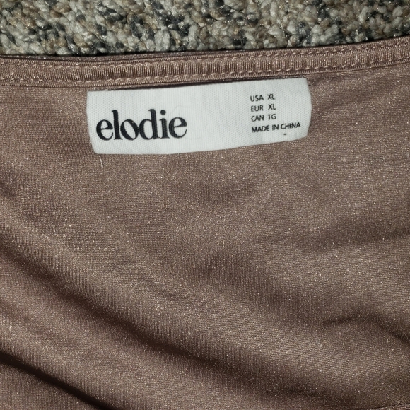 Elodie| Cowl Square Neck Long Sleeve Top - Picture 2 of 5